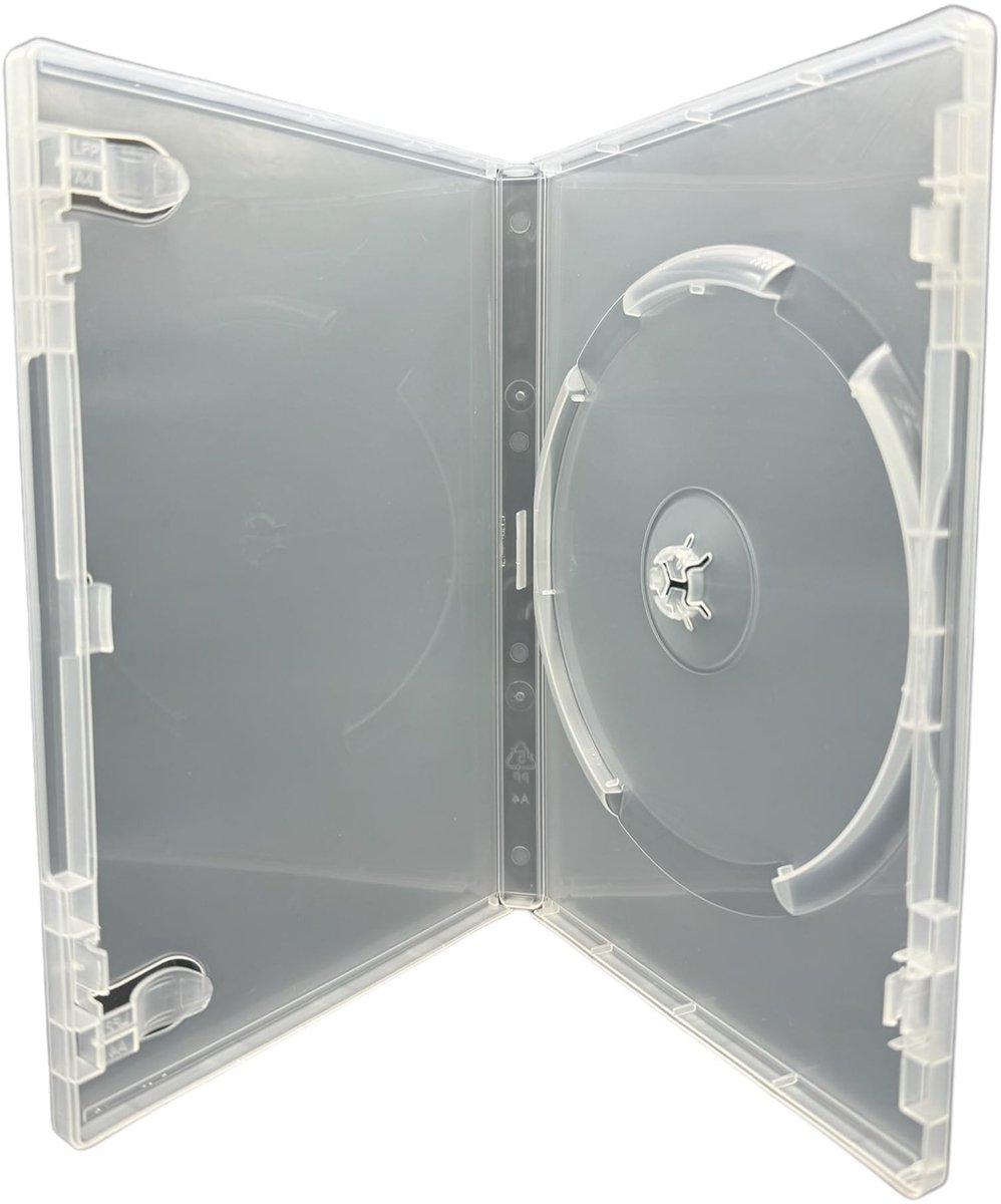 Dailygoods- DVD Case - Duurzaam - DVD Hoes - CD Hoes - Blu Ray Hoes - 1 Disc - Afmetingen 172 x 135 x 14mm