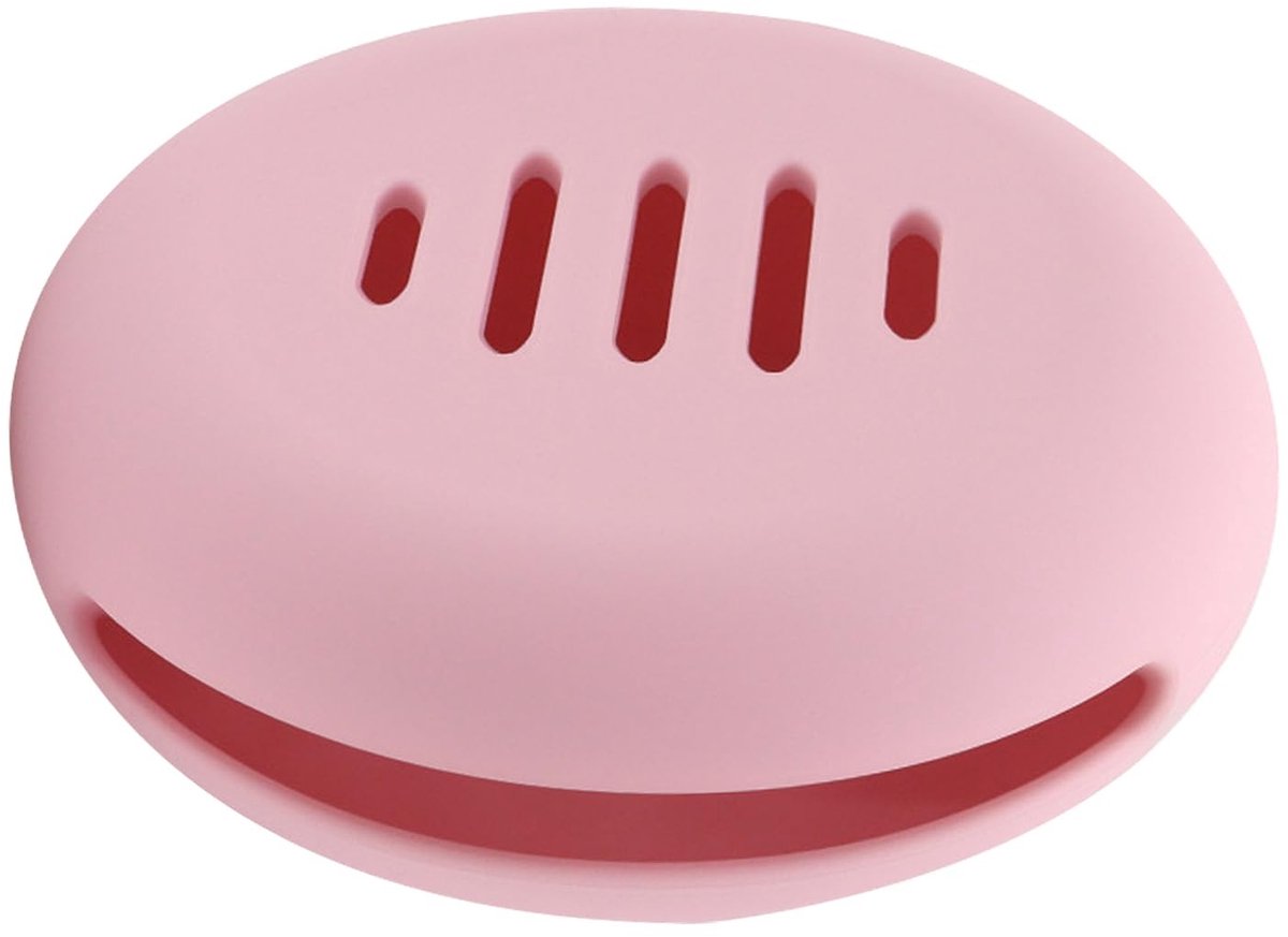 Dailygoods- Opbergdoos Ademend - Make-up Organizer - Draagbaar - Onbreekbaar - Siliconen - Roze