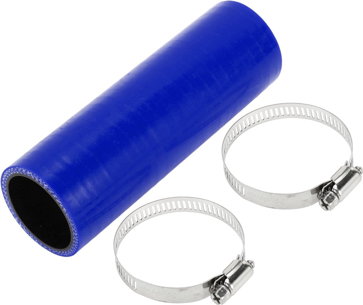 Dailygoods- Silicone Slang 4-Laags - 1,57" Binnendiameter - 150mm Lengte - Zwart/Blauw - Bestand tegen 300℃ - Geschikt voor Koelvloeistof/Motorolie - Koelslang