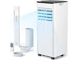 Mobiele Airco - Verkoeler Ventilator - Ruimte Koelen - 4-in-1 Functionaliteit - 25 m² - Wit