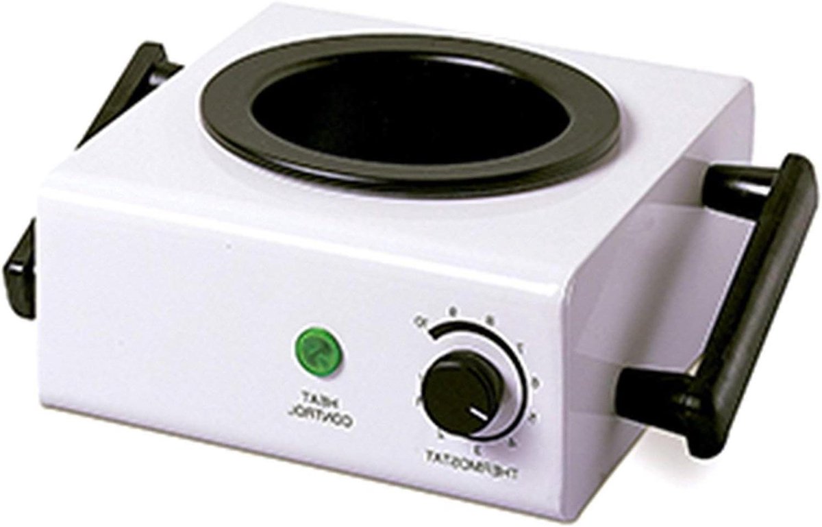 Wax Verwarmer - Ontharingsapparaat - Professioneel Gebruik - Geïsoleerde Behuizing - 400 ml - Zilver