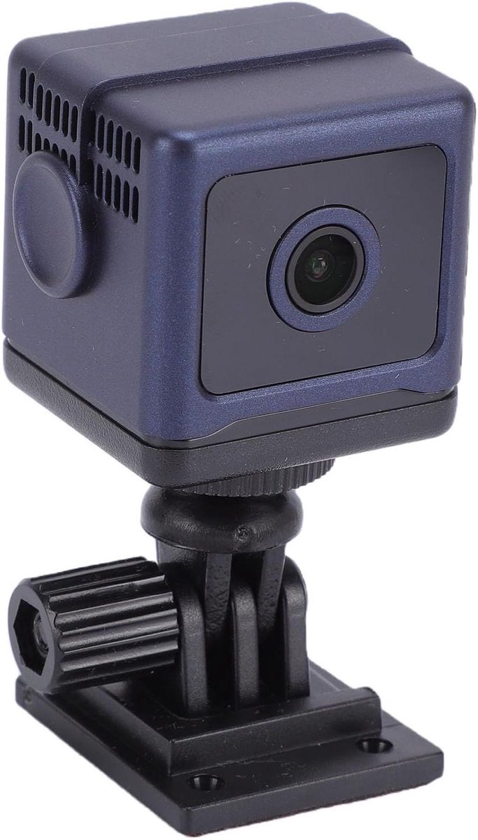 TOPINCN 4K Kleine Wi-Fi Binnencamera, Compacte Draadloze Beveiligingscamera, Bluetooth-verbinding HD Nachtzicht Bewegingsdetectiefunctie voor Thuis Babyfoon Binnenveiligheid Beschermen