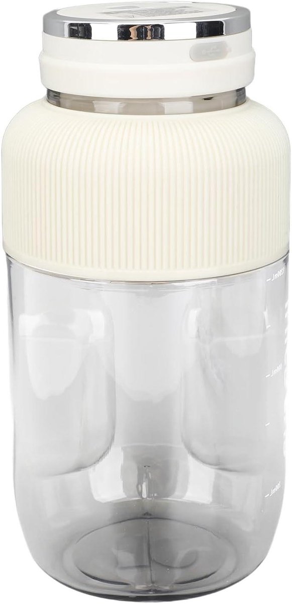 Mini Blender - Draagbare Juicer - Snel Sap Maken - Oplaadbaar Draadloos - 1.2L Capaciteit - Zwart