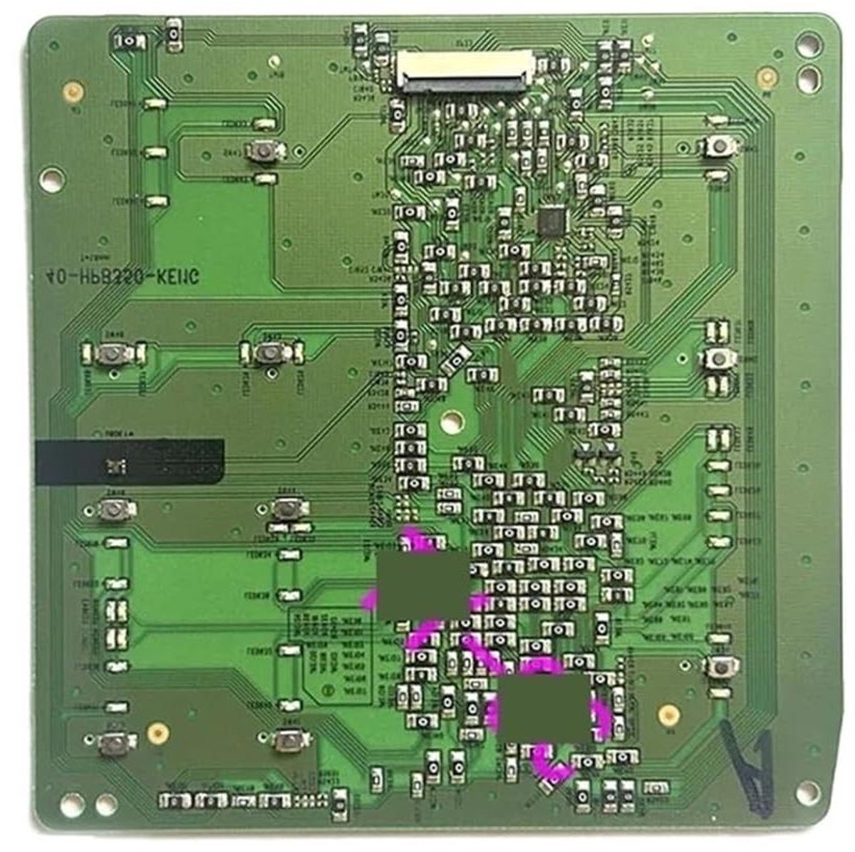 Schakelaar Knop - Audio Component - Luidspreker Reparatie - Kortsluiting Beveiliging - 200 gram - Zwart