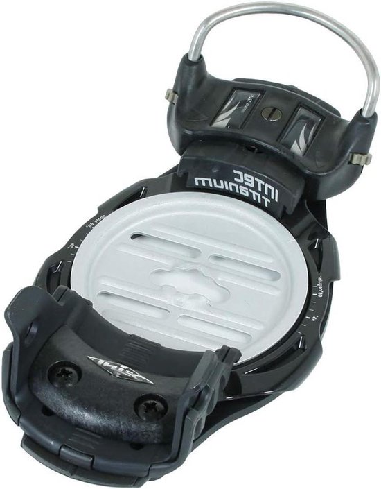 F2 Snowboard Step In Binding for Men, Intec Titanium Black Alpine Bindings
