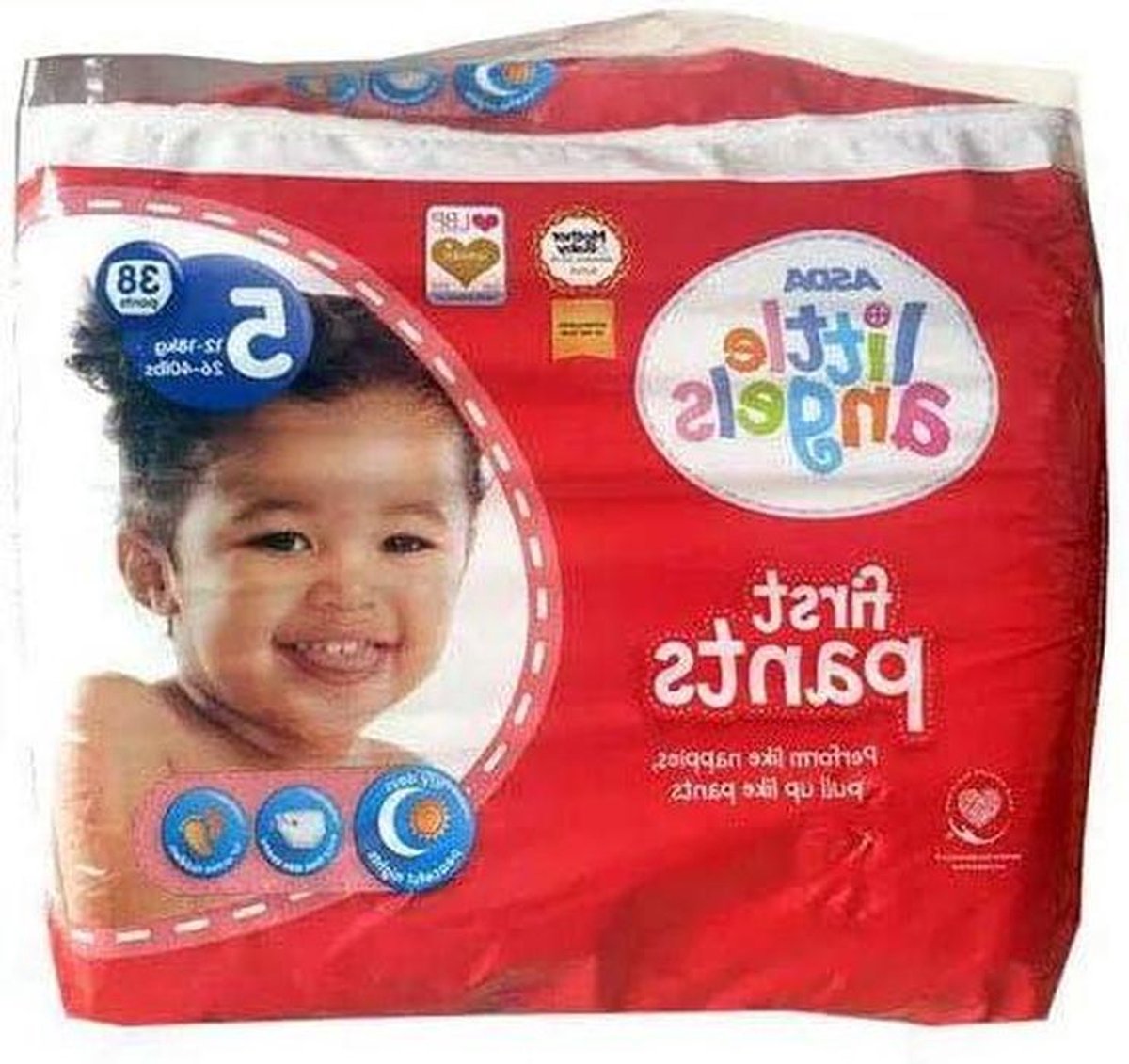 Baby Broekjes - Oefenbroekjes - Zindelijkheidstraining - Absorberend - Maat 5 - Wit