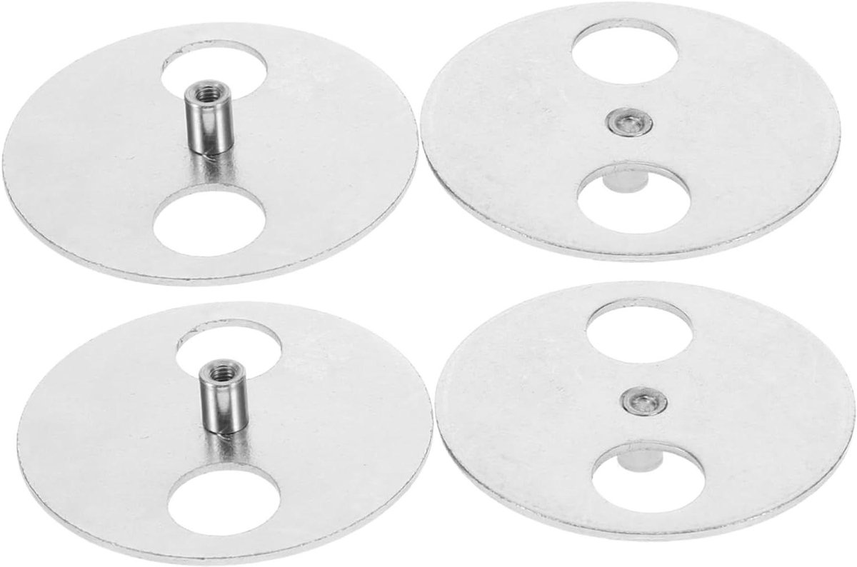 Muziekdoos Onderdelen - Opwind Sleutels - Muziekdoos Reparatie - Hoge Hardheid Metaal - Set Van 4 - Zilver