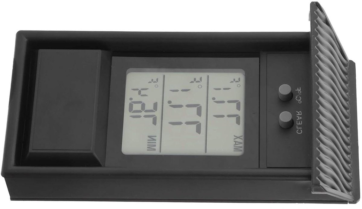 Digitale Thermometer - Weerstation Buiten - Planten Verzorgen - Waterdicht ABS Materiaal - 14 Centimeter - Wit