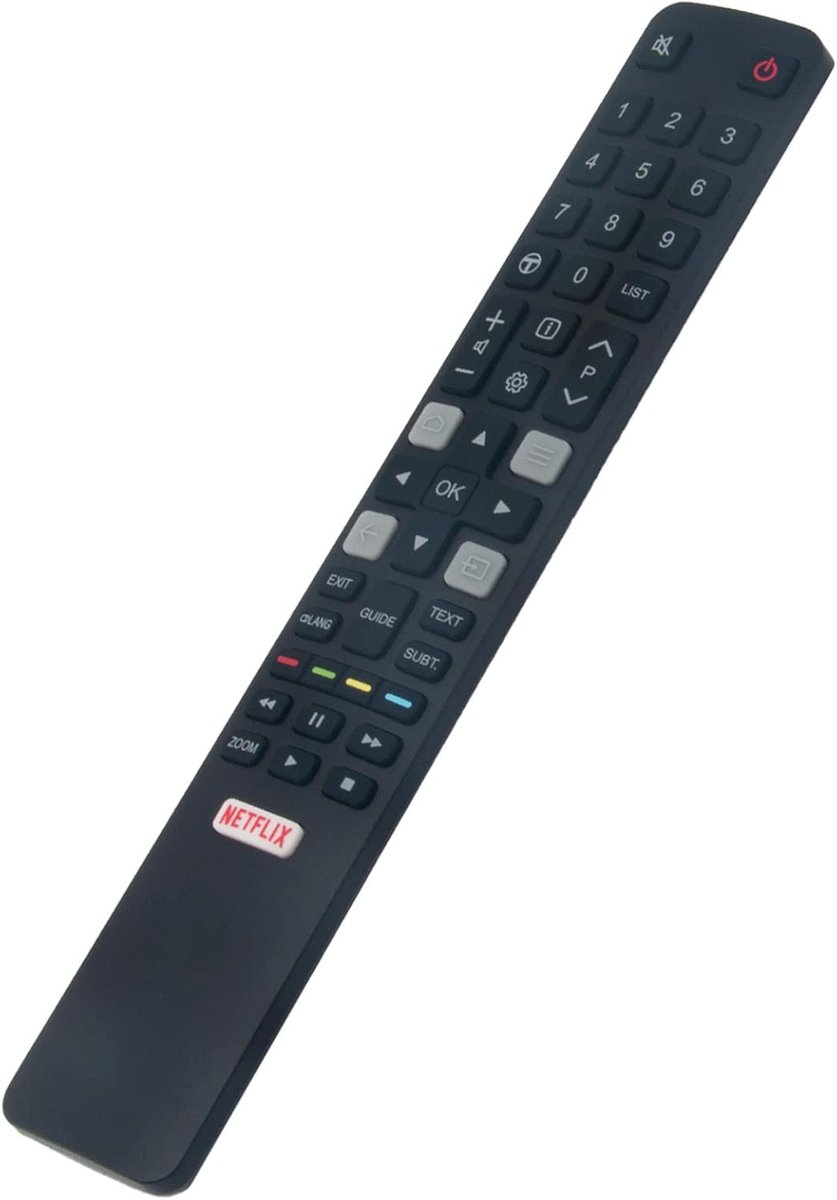 Afstandsbediening - Universele Controller - TV Bediening - Directe Werking - 10 Meter Bereik - Zwart
