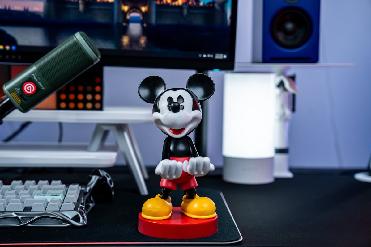 Mickey Mouse - Disney - figurine standaard voor telefoon | controller | oplaadcase (Cable Guys Original) — afbeelding 4