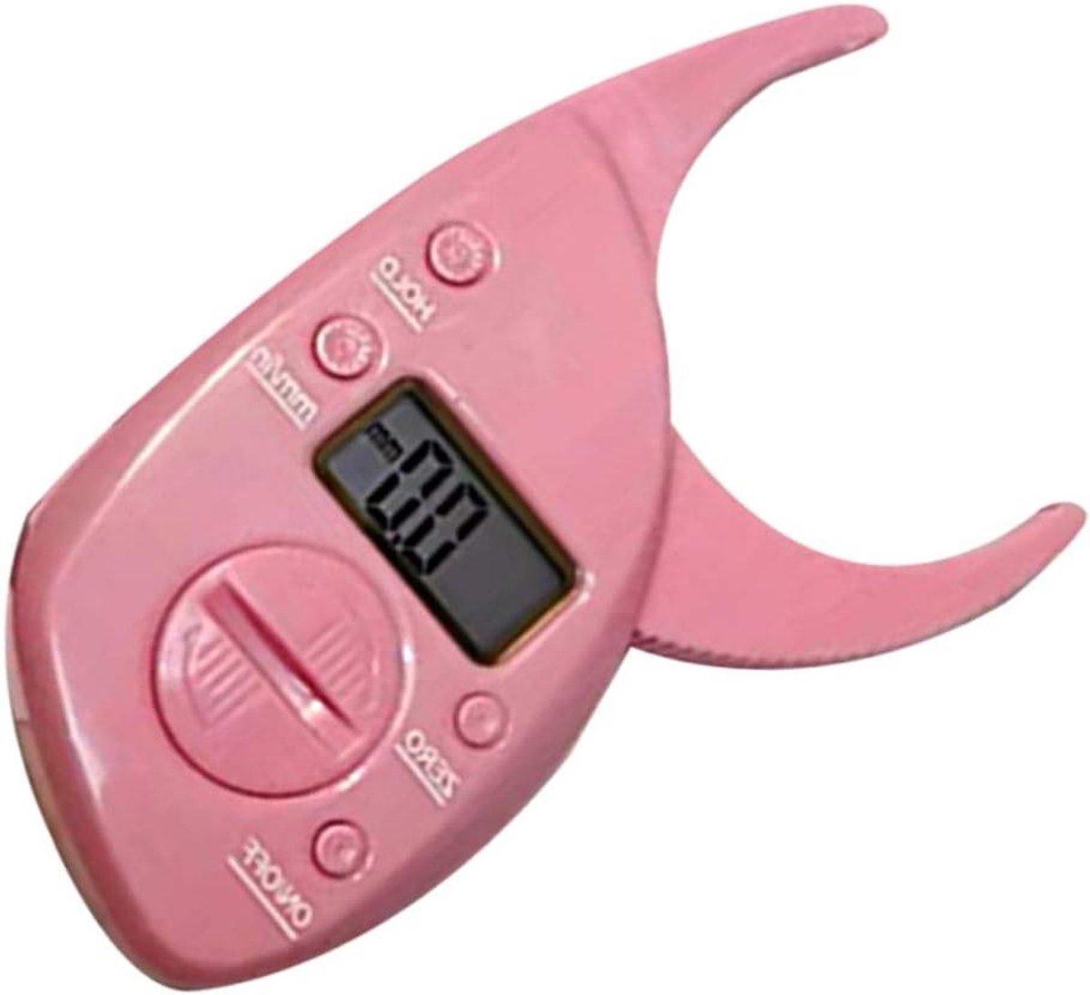 Digitale Vetmeter - Meetlint Clipper - Lichaamsmeting Bijhouden - Automatische Aflezing - 12x5.5CM - Roze