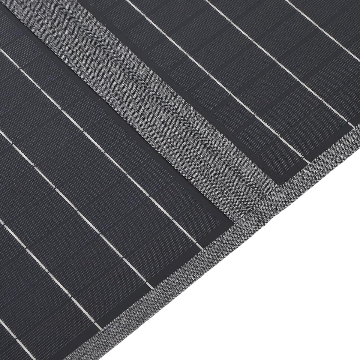 Draagbaar Zonnepaneel - Zonneoplader Opvouwbaar - Buiten Opladen - 80W Hoog Vermogen - 2 USB Poorten - Zwart