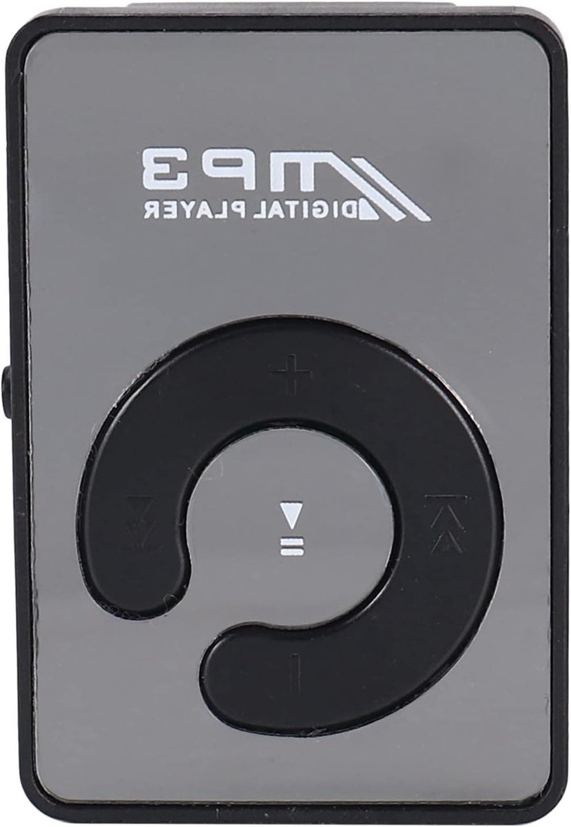 Digitale Muziekspeler - Draagbare Audio - Muziek Luisteren - Ondersteunt SD Kaart - 8GB Capaciteit - Zwart