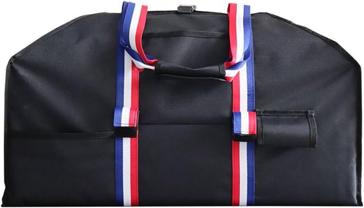 Brandhout Drager - Hout Tas - Open Haard Vullen - Waterdicht Oxford Materiaal - 60 cm Lengte - Zwart