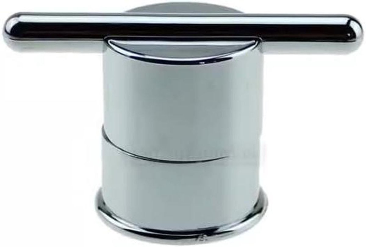 Douchedeur Handgreep - Glazen Deurknop - Badkamer Verbetering - Zink Legering - 6mm Glasga