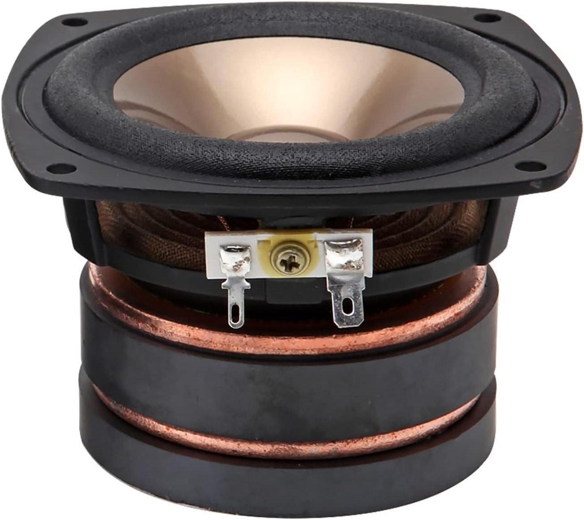 Luidspreker Driver - Speaker Geluid - Home Theater - Volledige Frequentie - 4 Inch - Goud