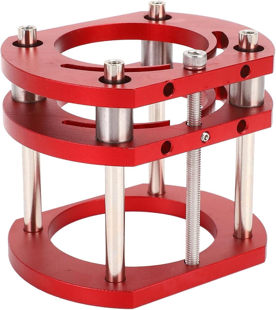 Freeslift Basis - Houtbewerking Tafel - Werkbank Opstelling - Moeiteloze Hoogteverstelling - 64-66 Mm - Aluminium