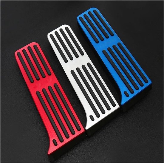 Pedaalhoezen Set - Auto Interieur - Veiliger Rijden - Antislip Rubber - Standaard Maat - Zwart — afbeelding 2