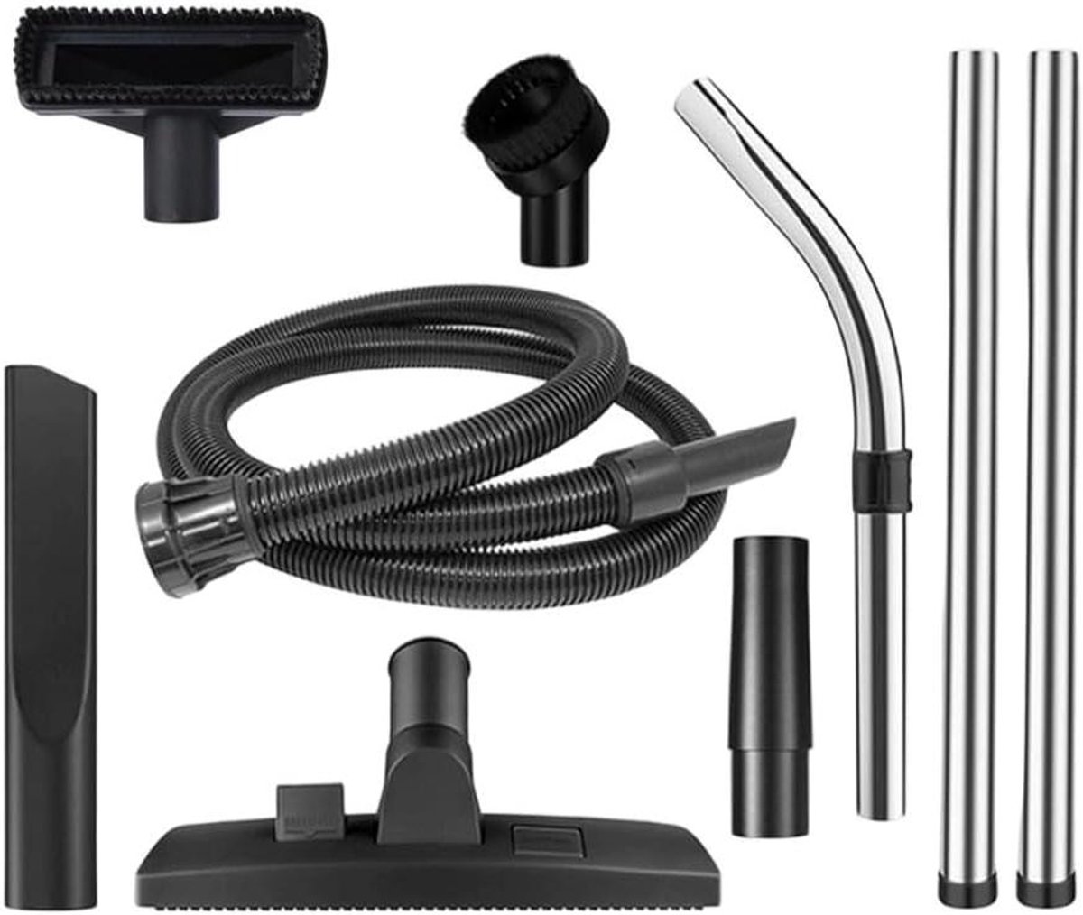 Stofzuiger Accessoires Set - Vervangingsbuizen Kit - Stofzuigen Huis - 32mm Universele Pasvorm - 2200 Gram - Zilver