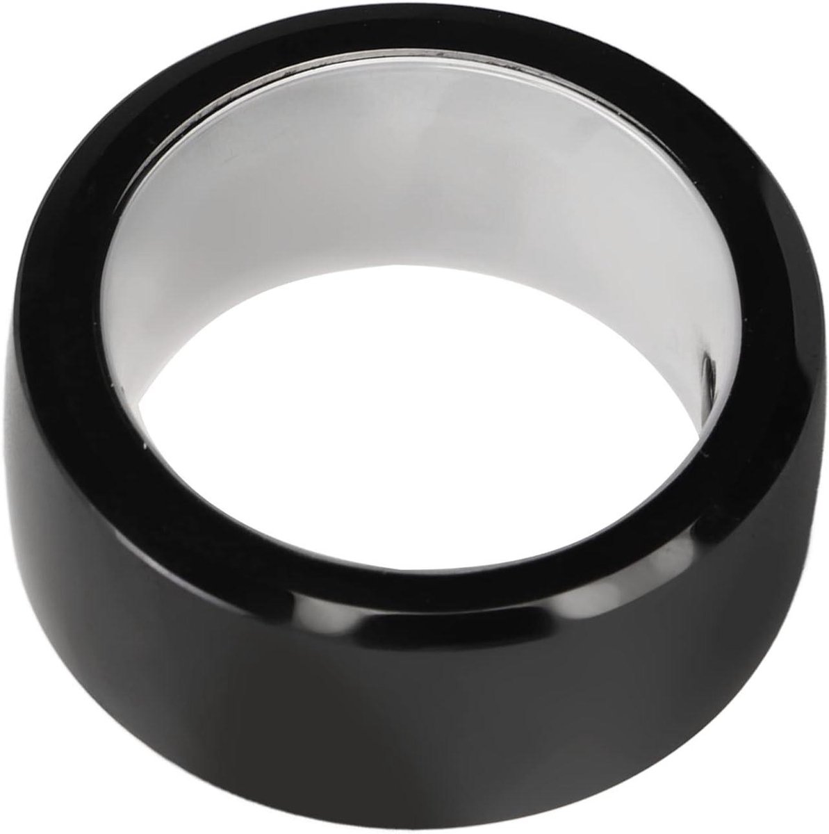 Slimme NFC Ring - Draagbare Chip - Snelle Data Delen - Tai Chi Ontwerp - 128 GB Opslag - Zwart