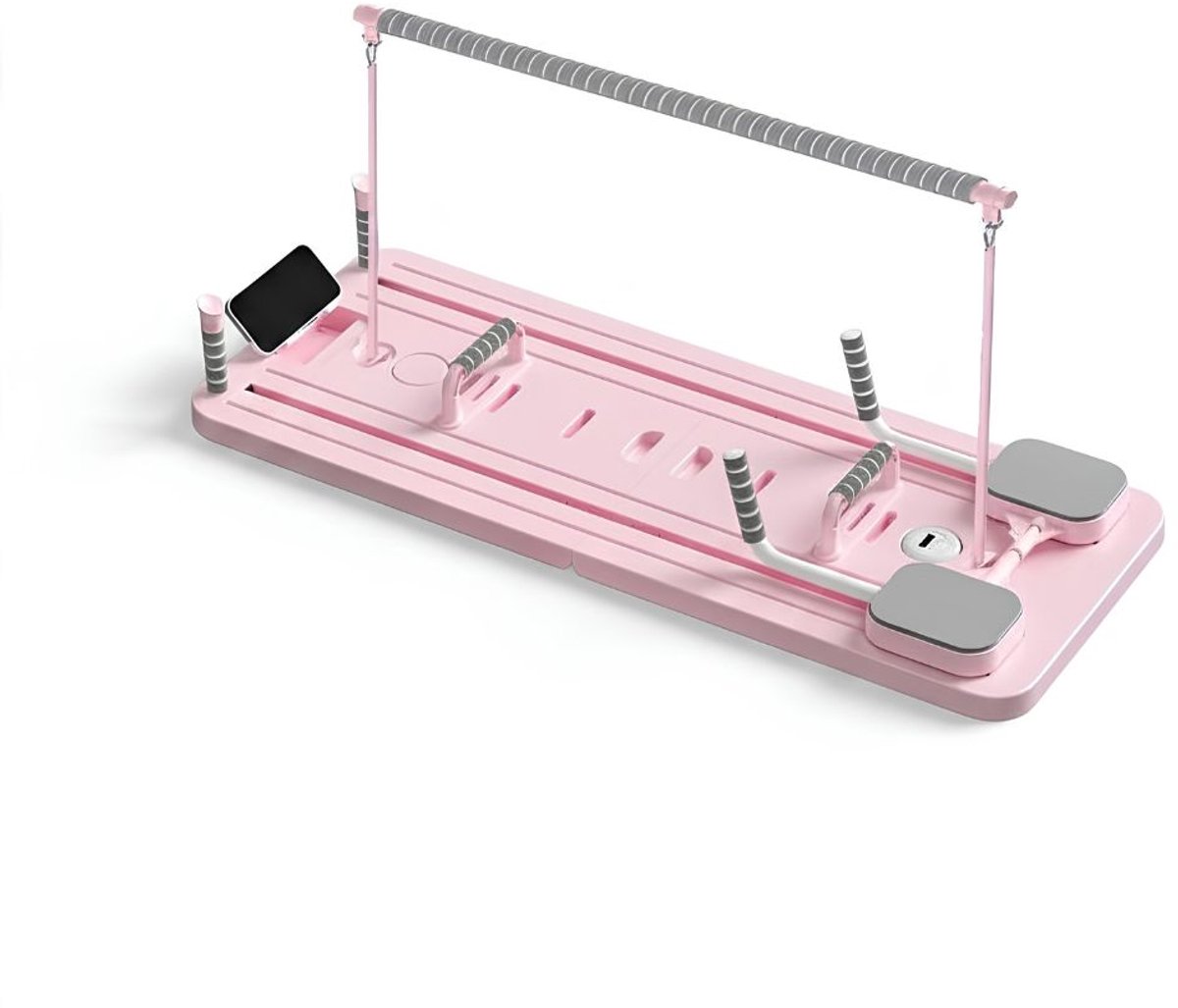 KAD® Pilates Board - Pilates Bord - Pilates Board Reformer - Roze - 106cm x 40cm x 7cm