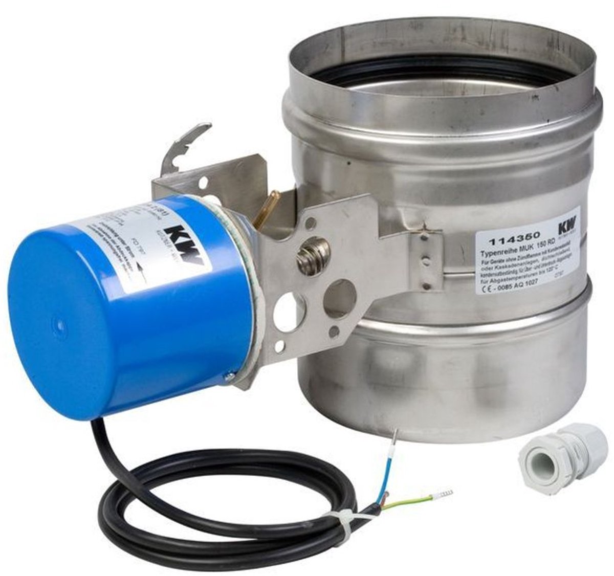 Remeha Motorisch gest. rookgasklep DN 150, voor Gas 210 ECO-PRO, S100322