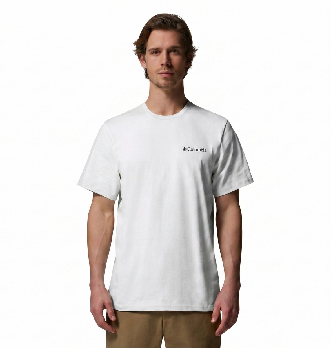 Columbia CSC™ Outdoor Back Graphic Tee Heren Outdoorshirt Scoped View Wit