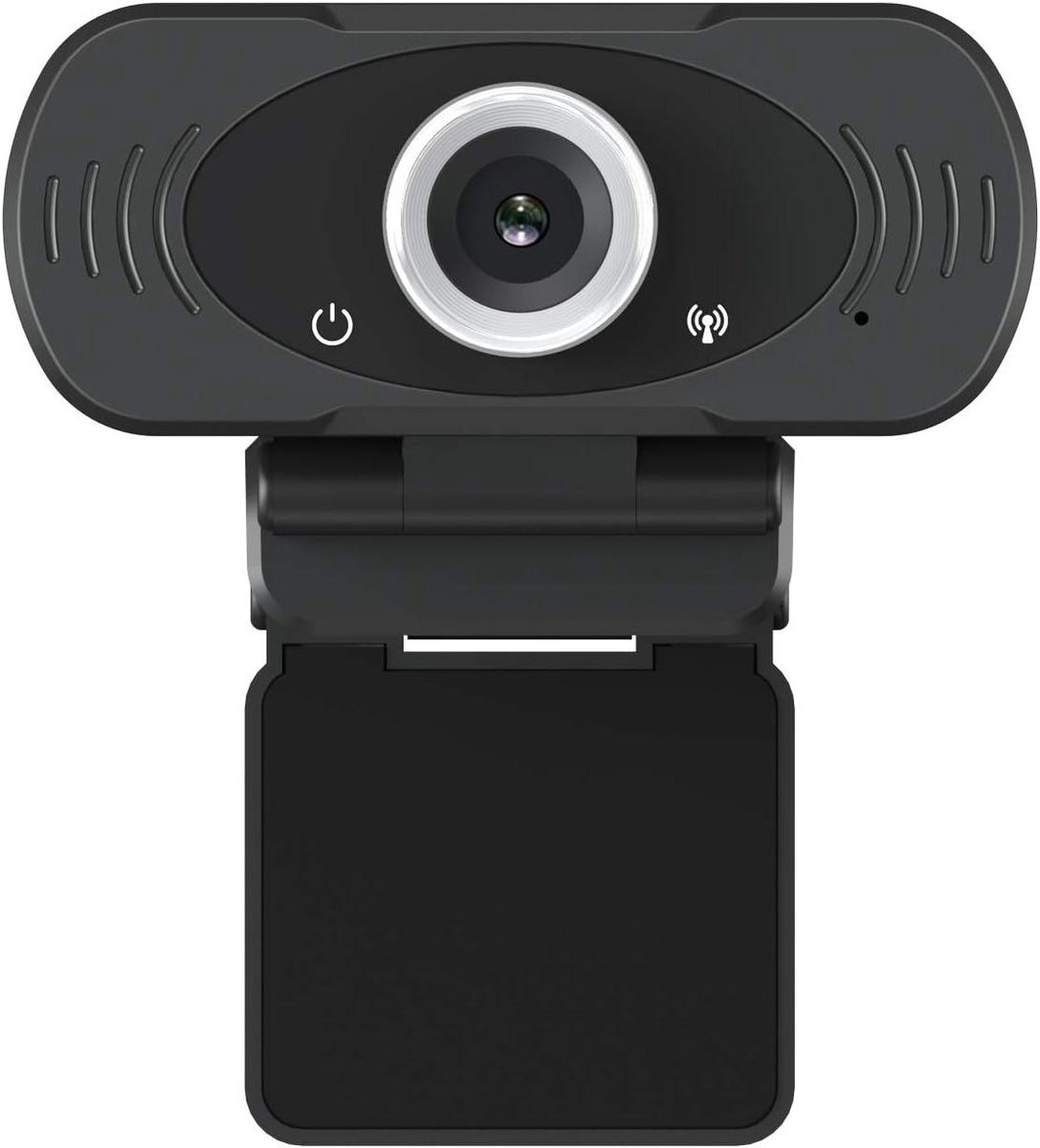 Webcam Full HD - Video Camera - Online Vergaderen - Geïntegreerde Microfoon - 1080P - Zwart