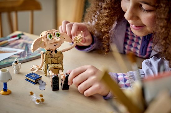LEGO Harry Potter Dobby de Vrije Elf Bouwbaar Tovenaarswereld Speelgoed voor Kinderen 76469