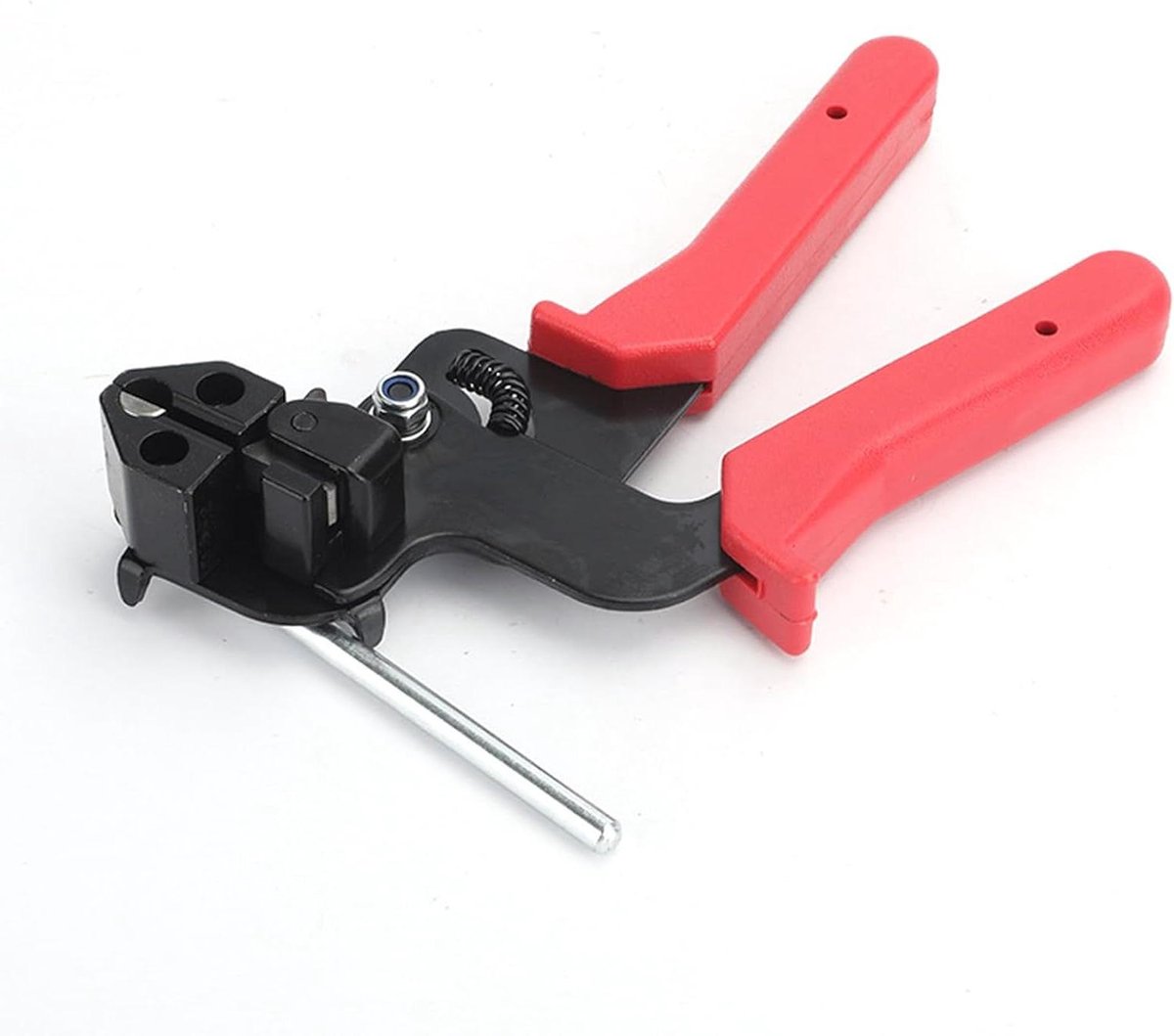 Kabelbindertang - Spanband gereedschap - Materiaal bundelen - Gehard staal - 29 cm lengte - Zilverkleurig