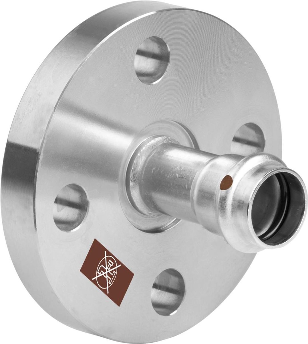 Viega Temponox flensovergang, DN 32, d 35mm, n 4 roestvast staal Model 1759, 811136