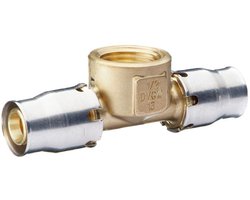 Fränkische T-stuk met binnendraad alpex-plus 20-Rp3/4-20, 87320743