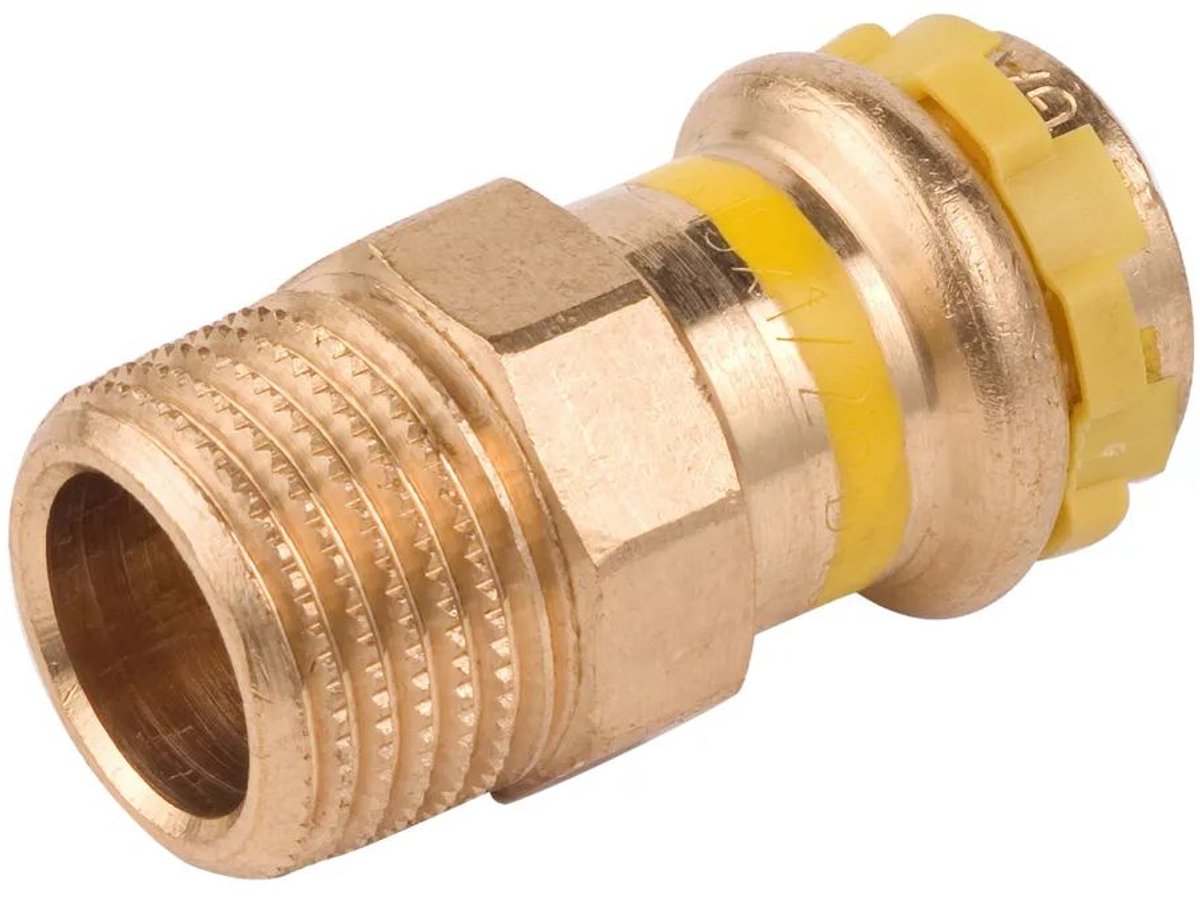 VSH SudoPress Koper Gas overgangsstuk i/a 28xR1 1/4" Type SPG4243GV, 6673744