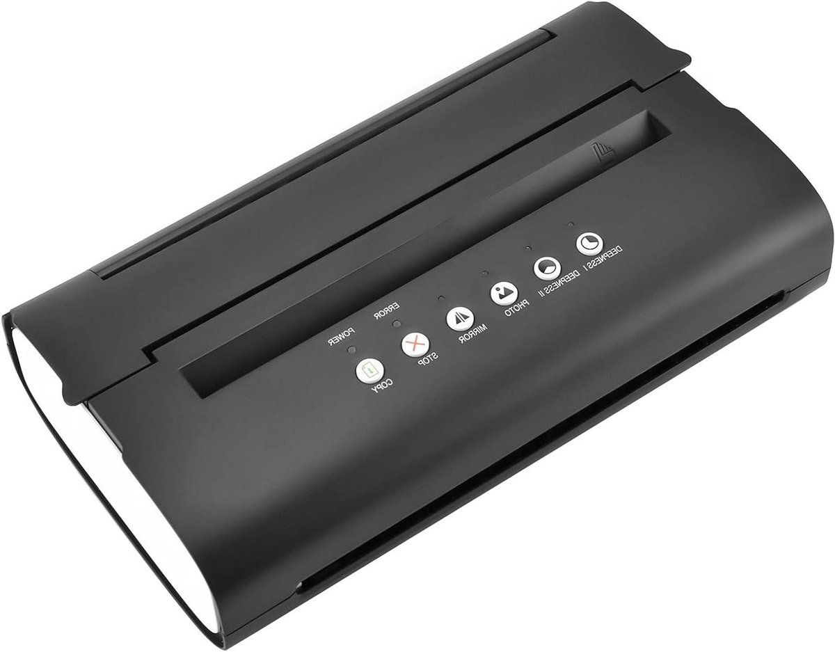 Tattoo Stencil Printer - Thermische Kopieermachine - Tatoeages Ontwerpen - Compact en Lichtgewicht - A4 Formaat - Zwart