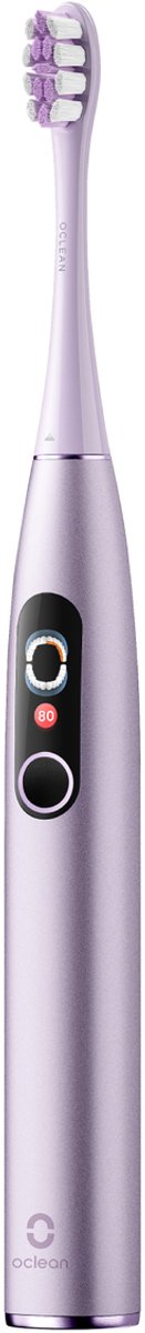 Oclean X Pro Digital, Volwassene, Sonische tandenborstel, 84000 bewegingen per minuut, Paars, Paars, Ovaal