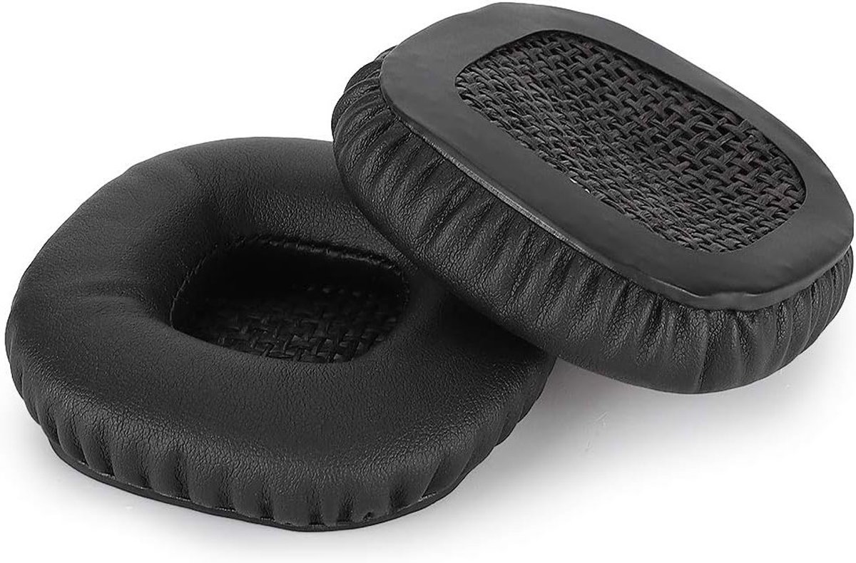 Comfortabele Oorkussens voor Hoofdtelefoons - Vervangende Geheugenfoam Earmuffs voor Optimale Geluidsisolatie en Comfort (Zwart)