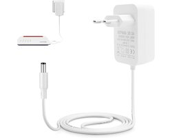 Voeding oplader 12V 3A voor AVM Fritz!Box en Telekom Speedport Smart WLAN-router met 1,5 m kabel