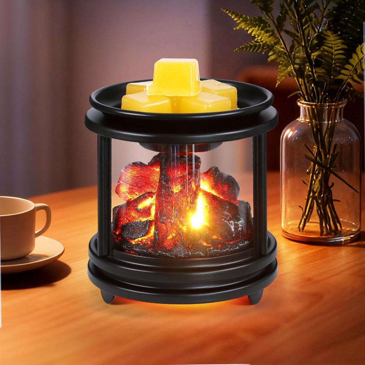 3-in-1 Aroma Lamp voor Kaarsen en Essentiële Olie, Elektrische Geur Lamp voor Thuis, Kantoor en Decoratie, Perfect als Cadeau en voor Sfeercreatie