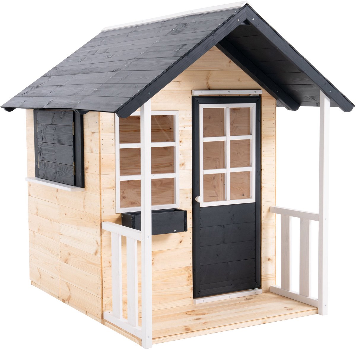 Modulaire kinderspeelhuisje van FSC®-hout JACINTHES