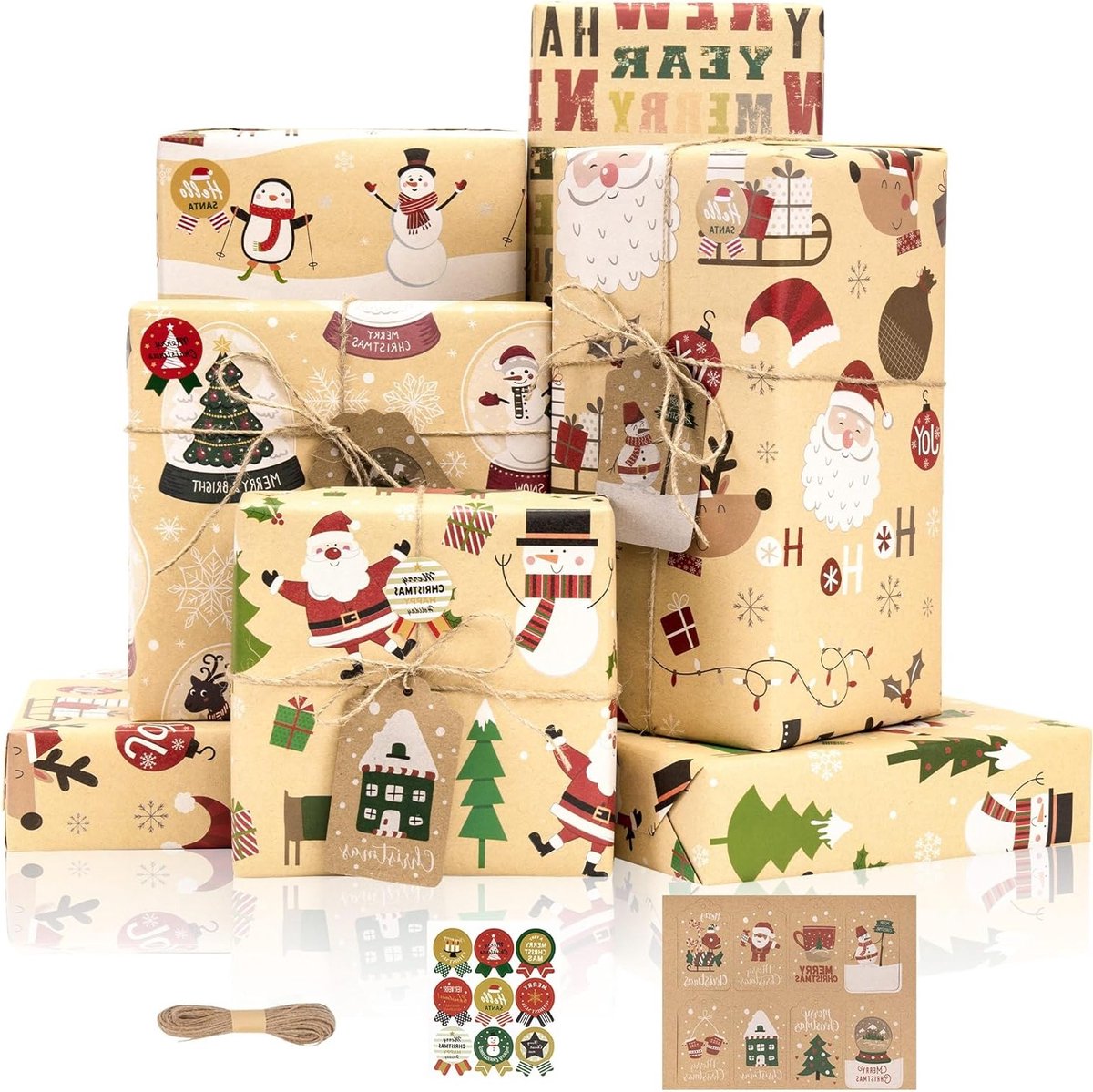 Cadeaupapier voor elke gelegenheid - Kleurrijk en duurzaam in diverse ontwerpen