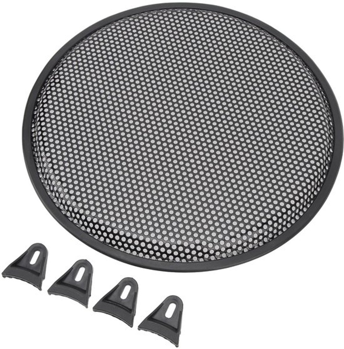 12 Inch Speaker Grill, 12 Inch Speaker Grill IJzeren Subwoofer Speaker Cirkel Deksel Audio Gaas Bescherming voor Auto