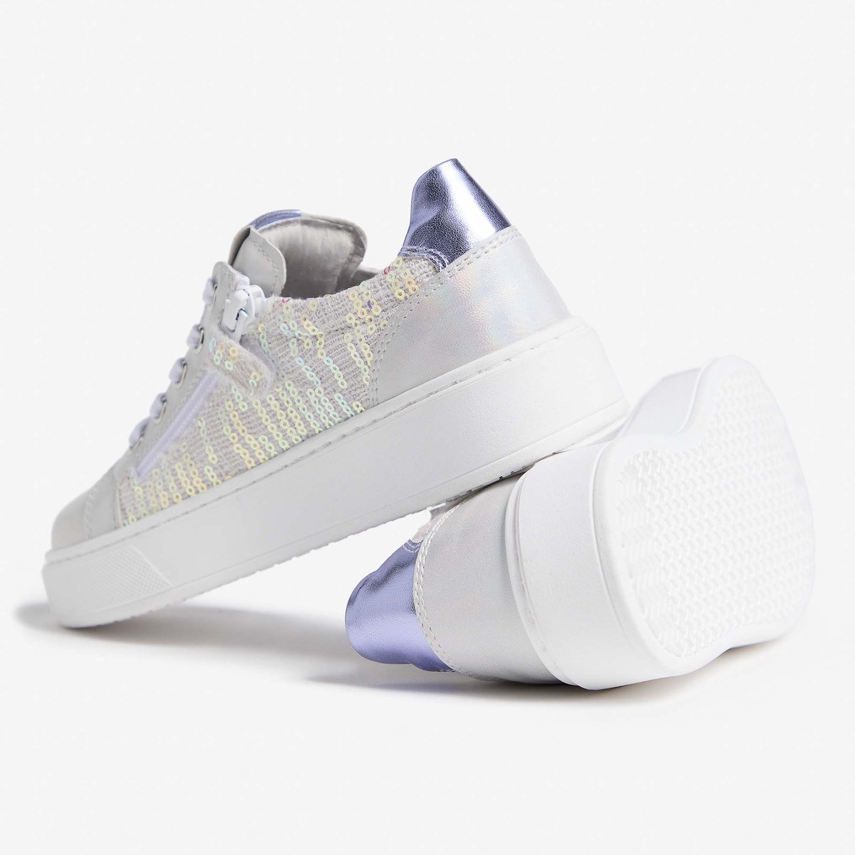 Sneaker Nerogiardini T.Trilly T.Quattro Wit 1 T.Memo Lila 302 Tr De - Fashion Wear - Kinderen