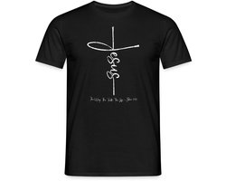 Jezus Christus Weg Waarheid Leven John 14:6 T-Shirt Heren