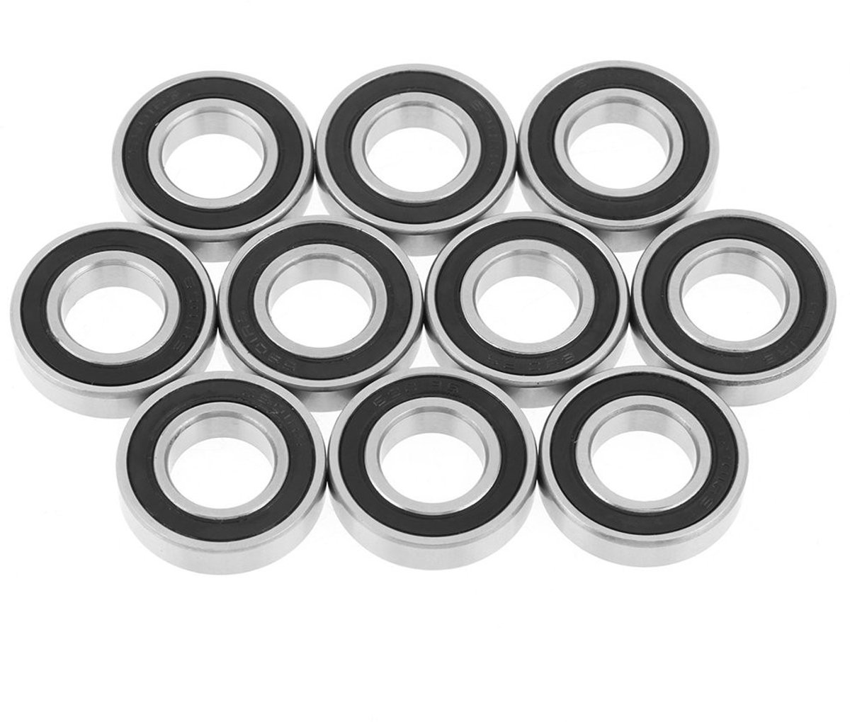 Dailygoods - V Groove Kogellagers - Precisie Lijnrails - Duurzaam Koolstofstaal - 10 Stuks - 3x12x4mm - Efficiëntie en Stabiliteit