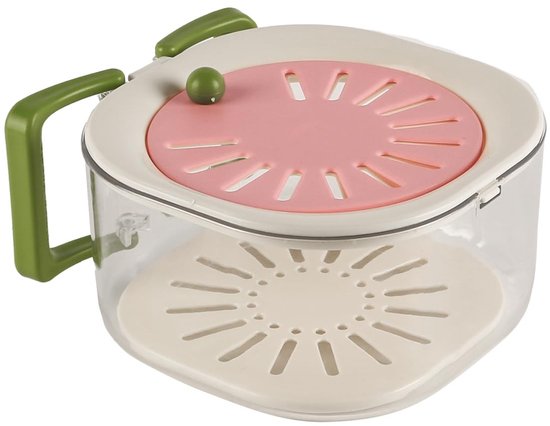 Dailygoods - 2-in-1 Afdruip- en Bewaarmand voor Fruit en Groenten van Dailygoods — afbeelding 5