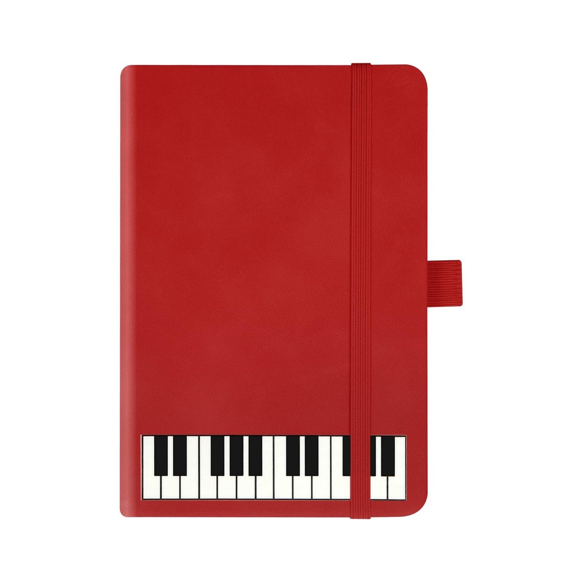 Dailygoods - A6 Notitieboek met Piano Thema en PU Hoes voor Creatief Schrijven