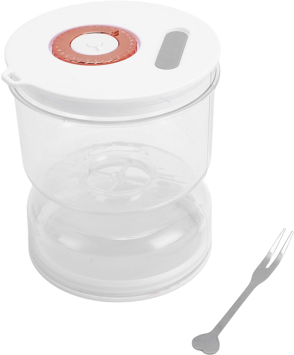 Dailygoods - Augurk Pot met Zeef voor Luchtdichte Voedsel Opslag