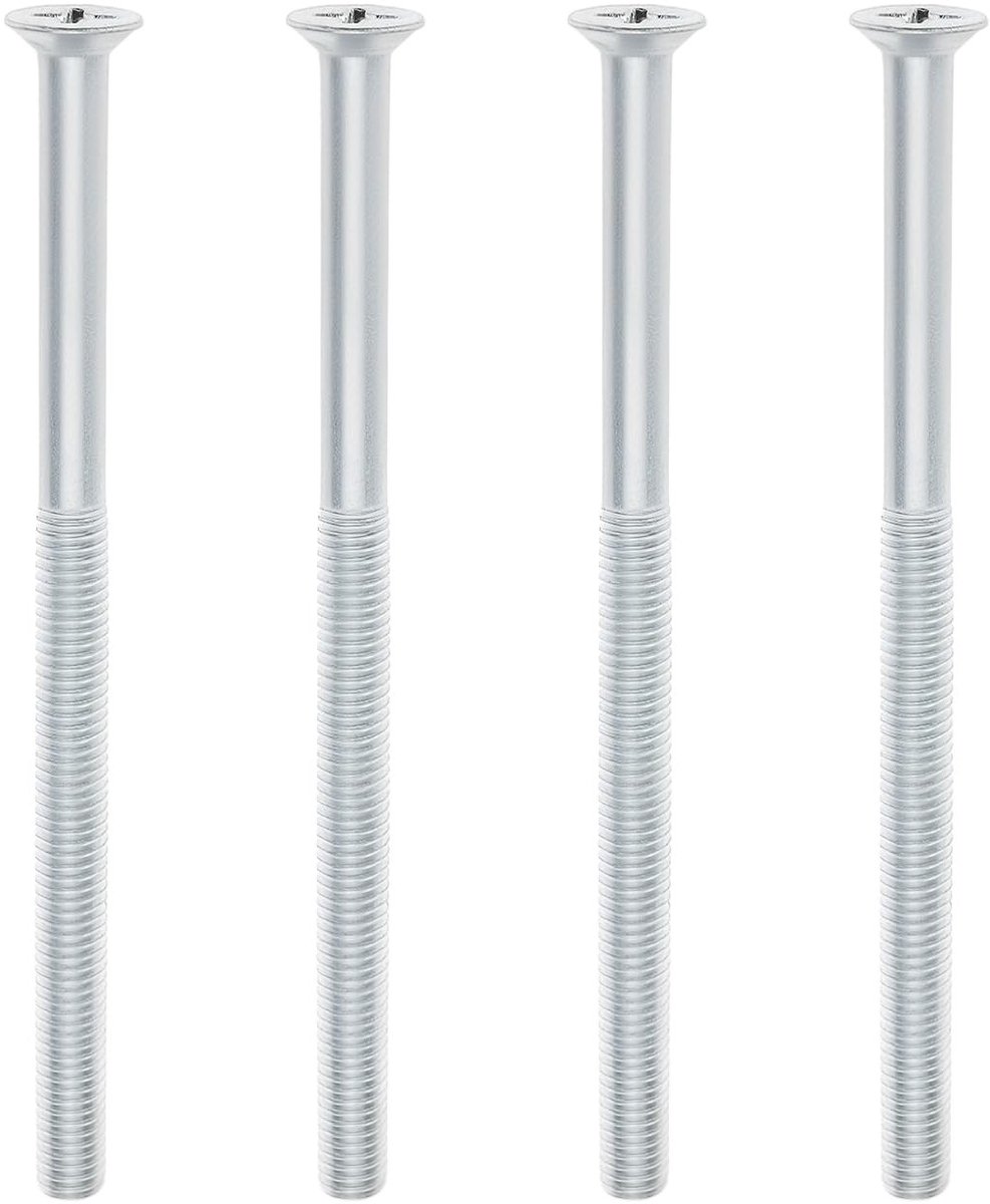 Dailygoods - M5x80mm Lange Schroeven Gehard Ijzer voor UPVC Deuren