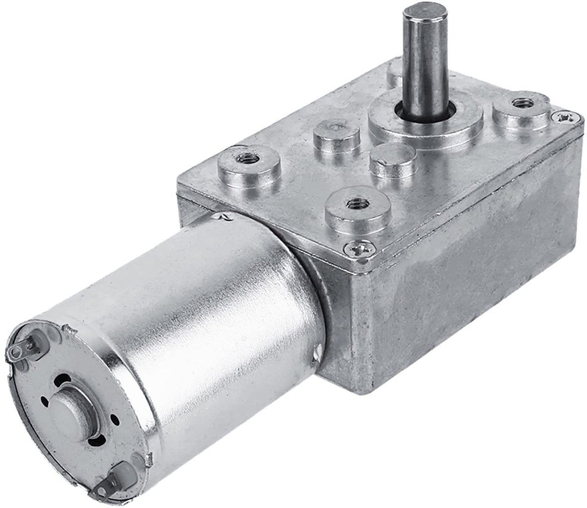 Dailygoods - Dailygoody - Worm Geared Motor - Variabele Snelheid - Ideaal voor Deuropeners - 12V - 20RPM - Hoogwaardige prestaties - Geschikt voor krachtige toepas