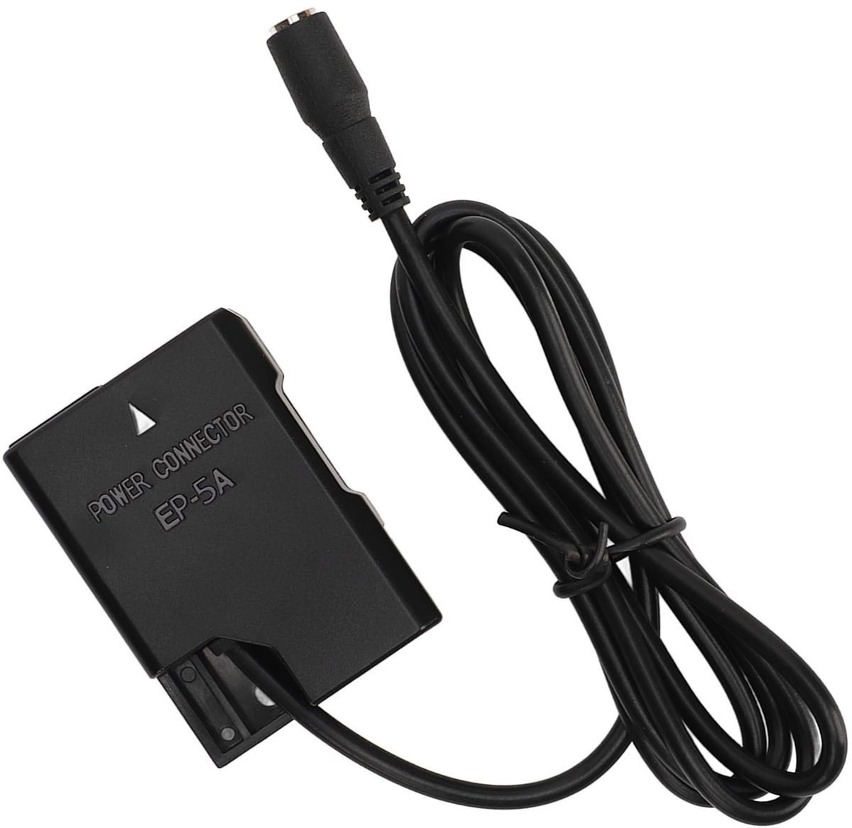 Dailygoods - Dailygoody - Dummy Batterij - DC-koppeling - Geschikt voor Nikon-camera's - Adapterset type C - Voeding voor D5600 D3300 D3500 D5100 D5500